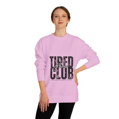 Tired Moms Club Crew Neck Sweatshirt