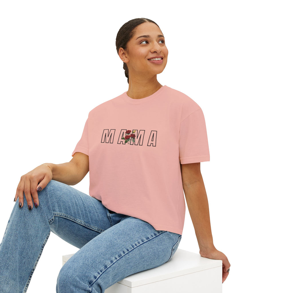 Carol Jean Mama Cropped Tee | Baby Georgi & Me Heritage Collection