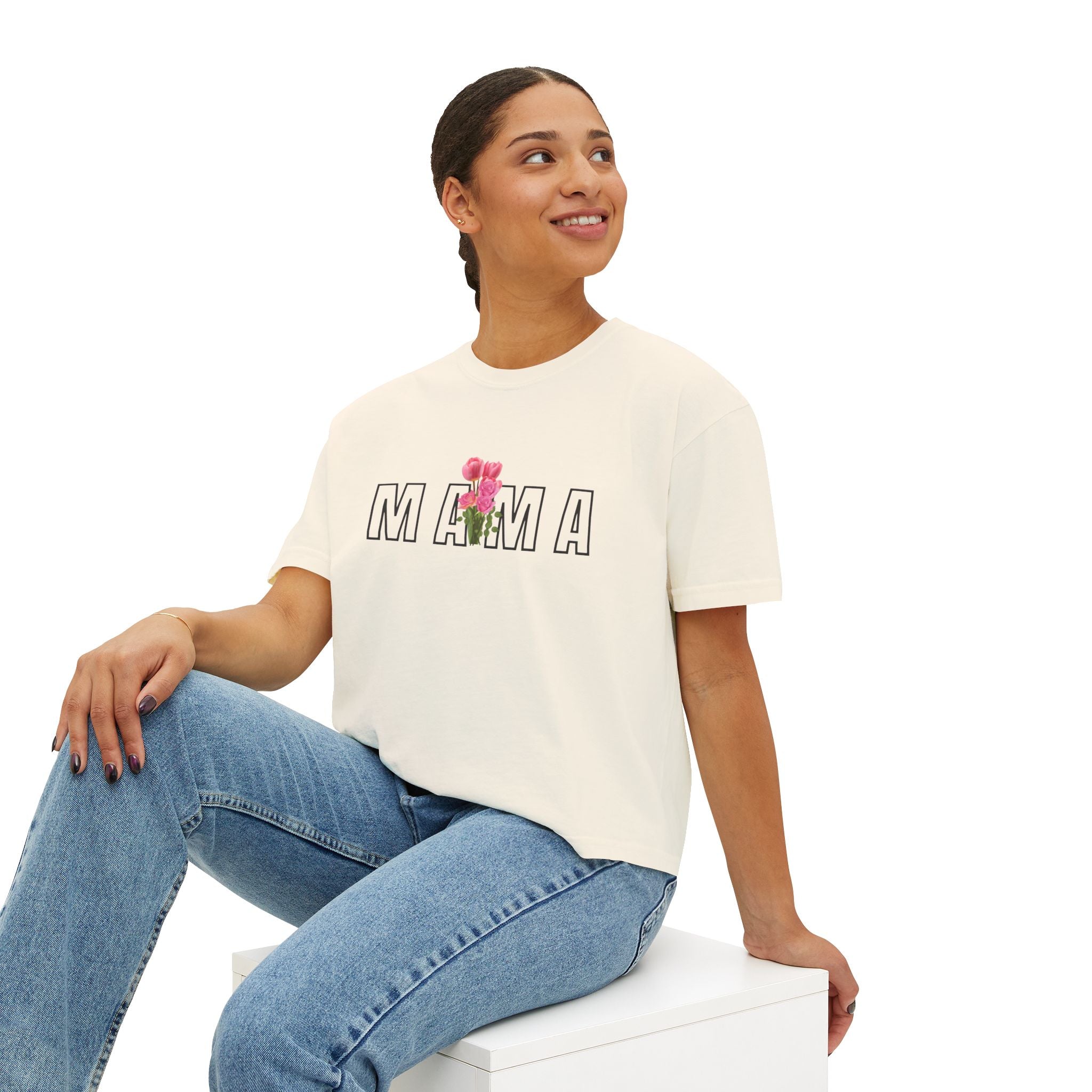 Amy Marie Mama Cropped Tee | Baby Georgi & Me Heritage Collection