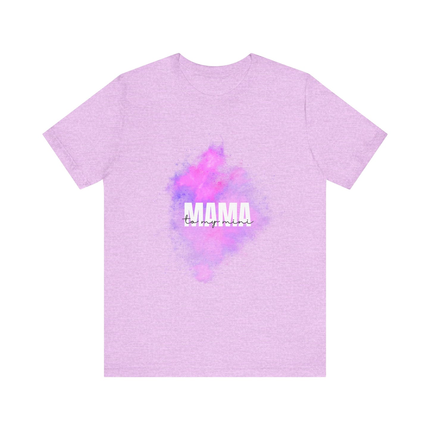 Mama to my Mini Watercolor Short Sleeve Shirt