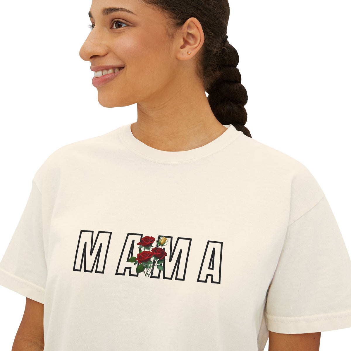 Carol Jean Mama Cropped Tee | Baby Georgi & Me Heritage Collection