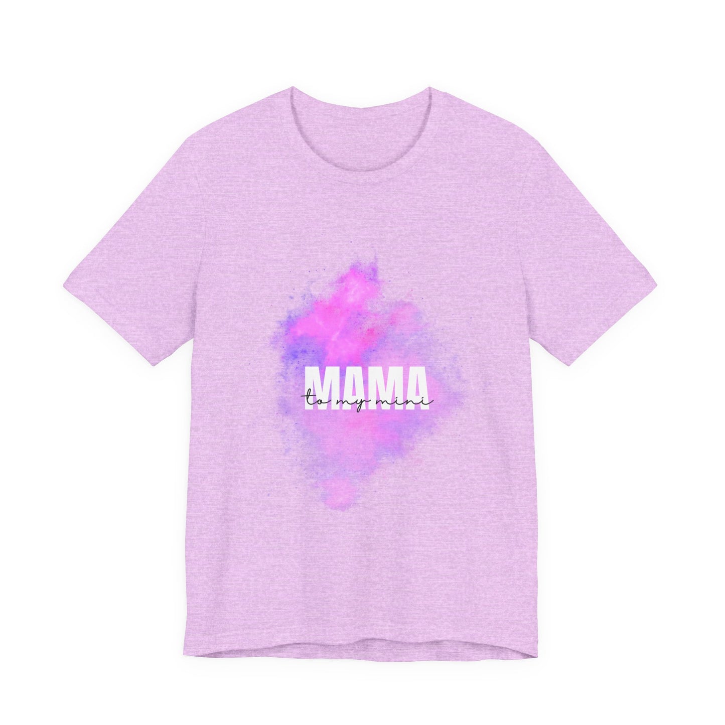Mama to my Mini Watercolor Short Sleeve Shirt