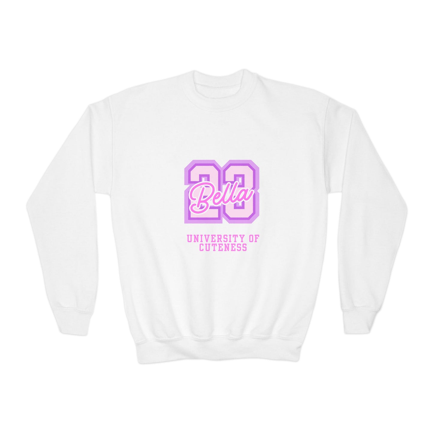 University of Cuteness Youth Sweatshirt Customizeable