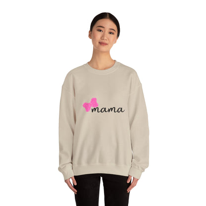 Pink Bow Mama Matching Crewneck Sweatshirt