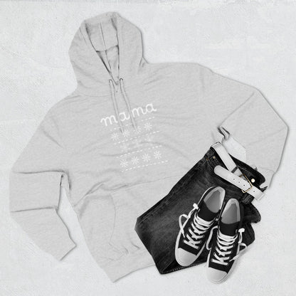 Christmas Mama Three-Panel Fleece Hoodie