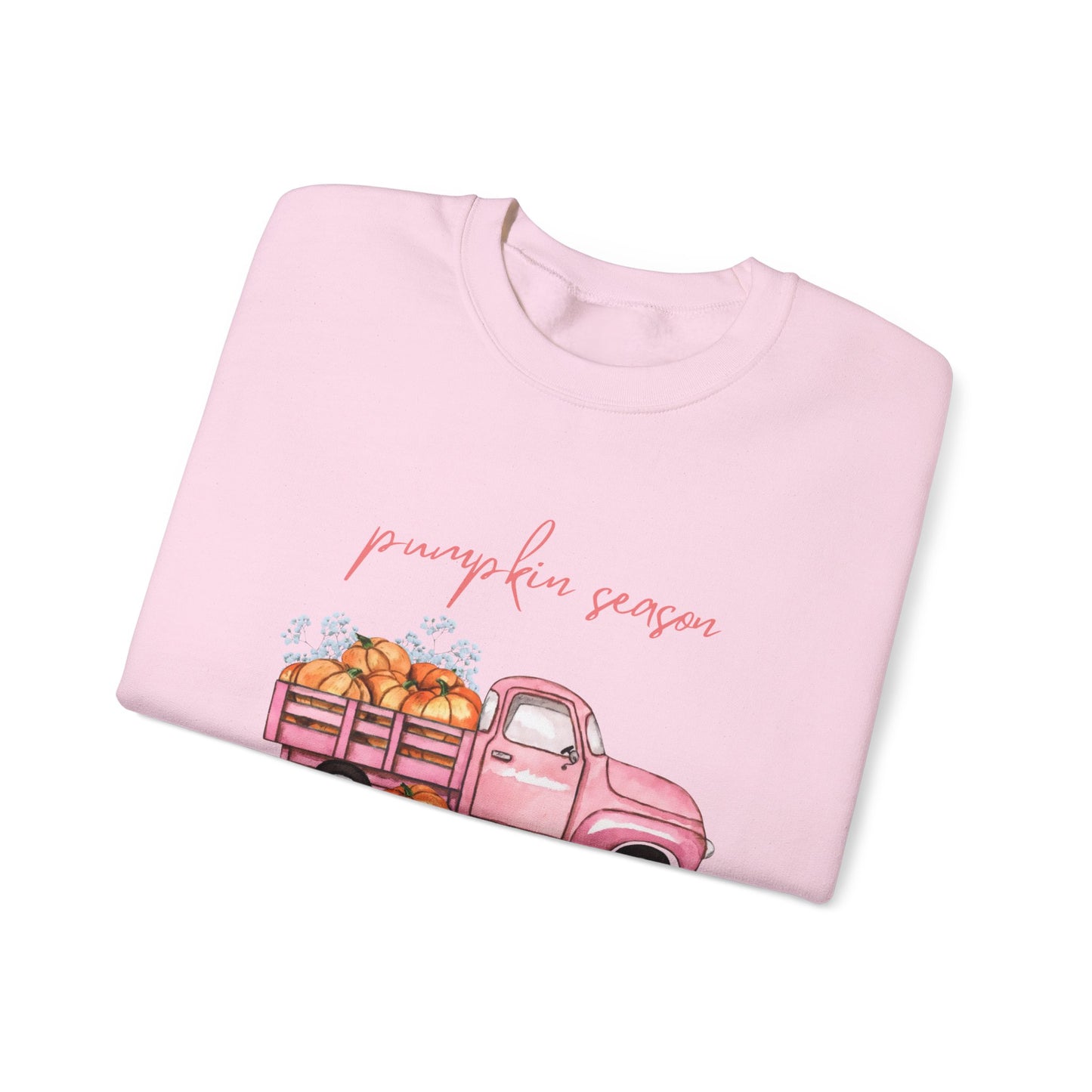 Pumpkin Season Vintage Truck Sweatshirt