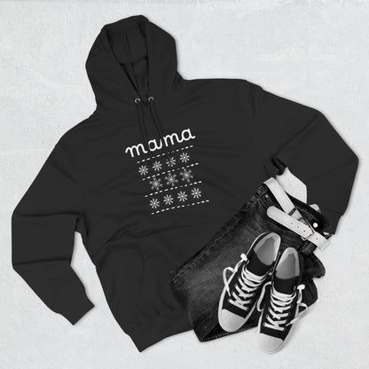 Christmas Mama Three-Panel Fleece Hoodie