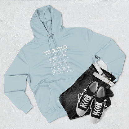 Christmas Mama Three-Panel Fleece Hoodie