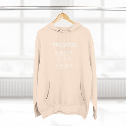Christmas Mama Three-Panel Fleece Hoodie