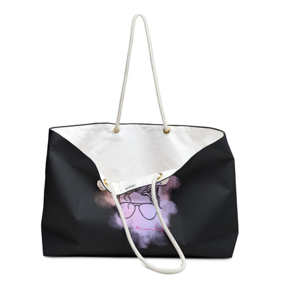 Mom Life Weekender Bag in Black