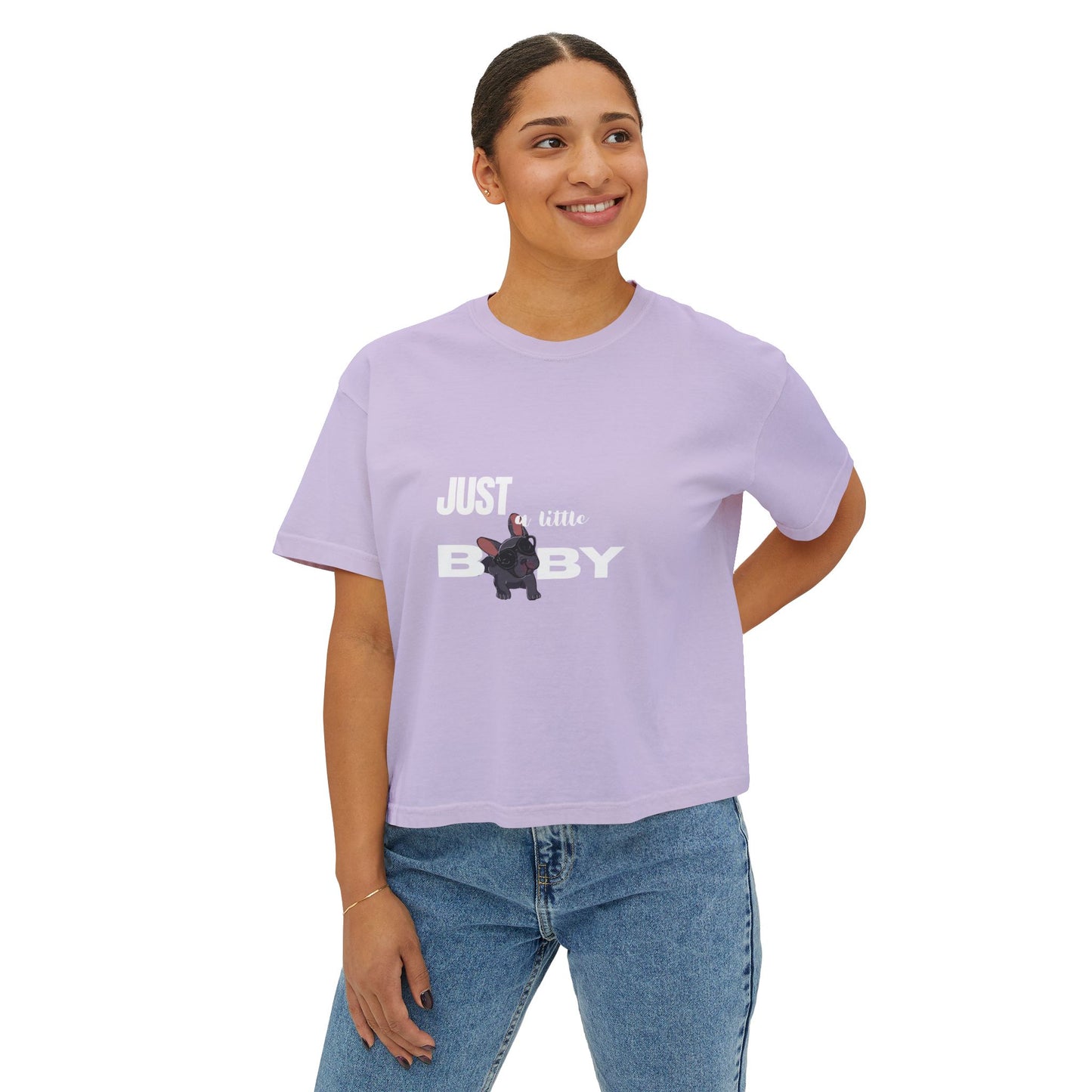 Just a Little Baby Women's Boxy Tee