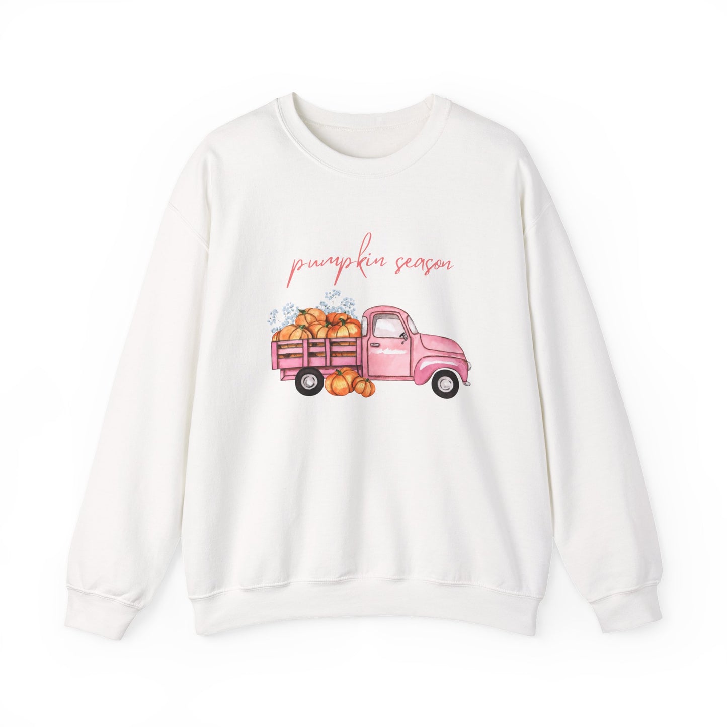 Pumpkin Season Vintage Truck Sweatshirt