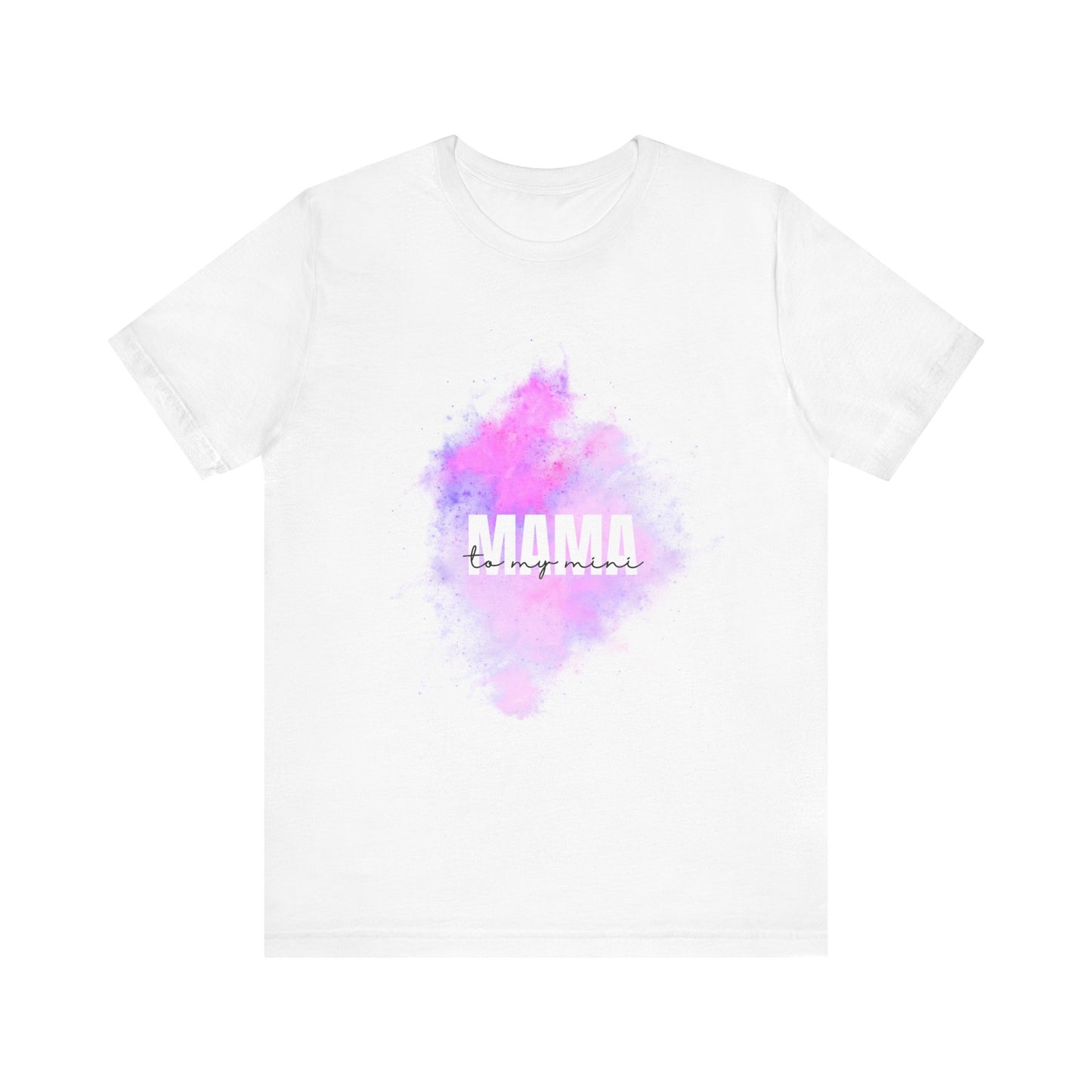 Mama to my Mini Watercolor Short Sleeve Shirt