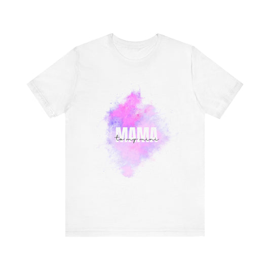 Mama to my Mini Watercolor Short Sleeve Shirt