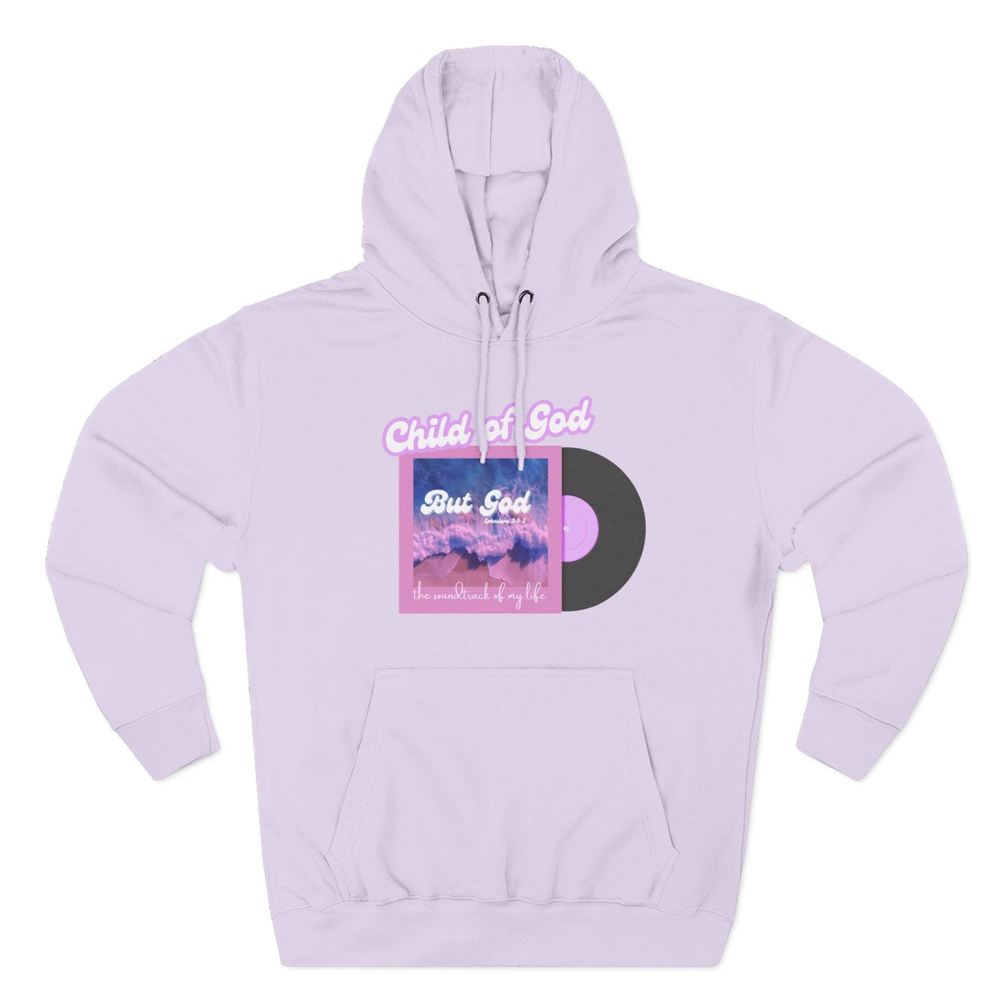 Gospel-Inspired Three-Panel Fleece Hoodie