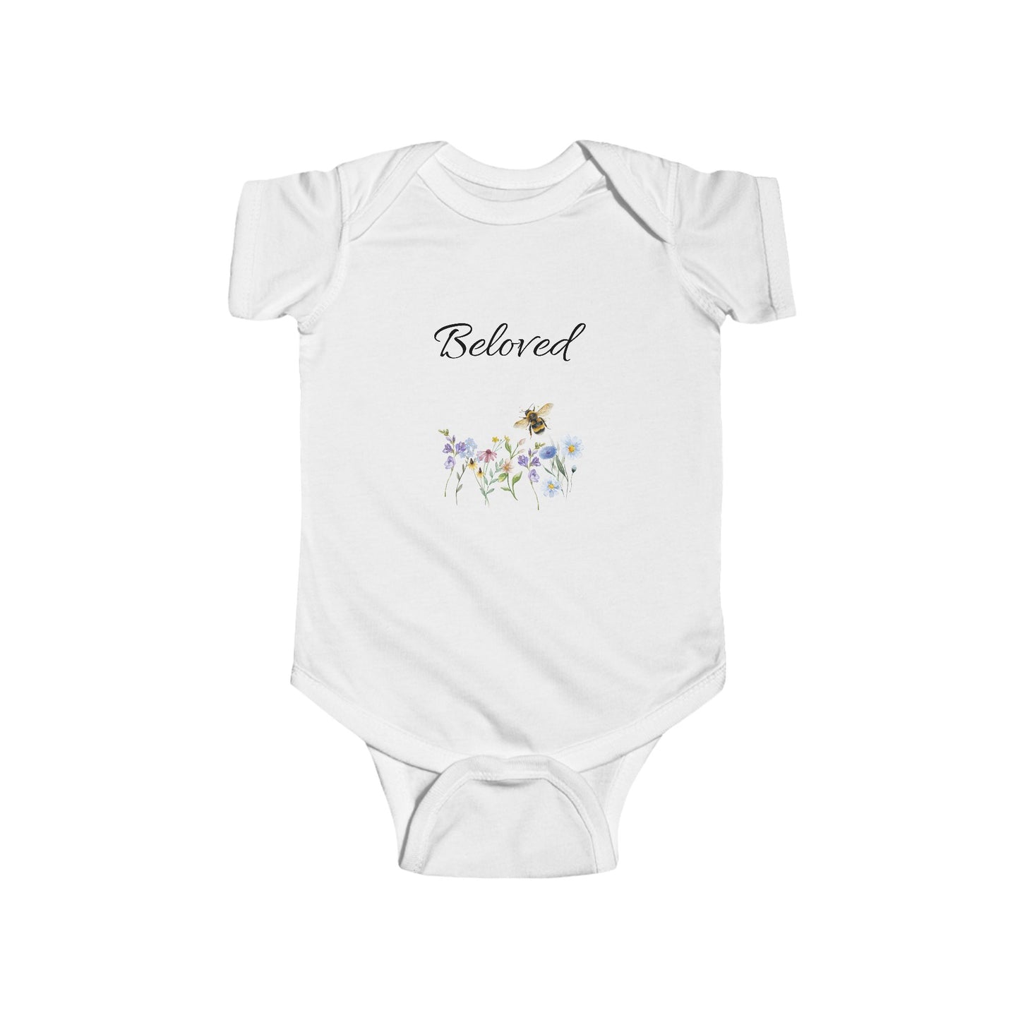 Beloved Floral Infant Bodysuit | Soft Baby Onesie