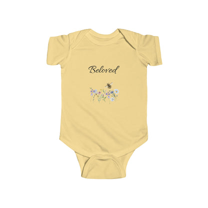 Beloved Floral Infant Bodysuit | Soft Baby Onesie