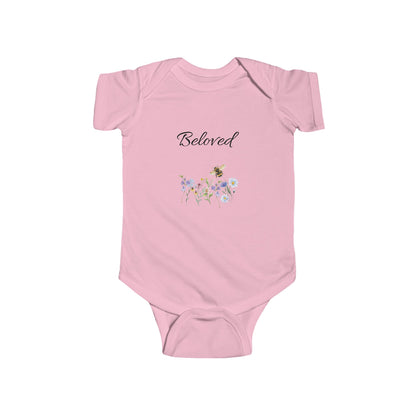 Beloved Floral Infant Bodysuit | Soft Baby Onesie