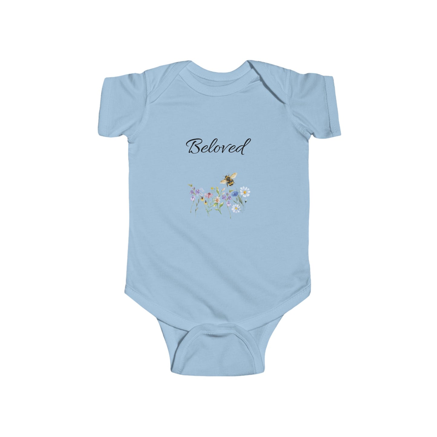 Beloved Floral Infant Bodysuit | Soft Baby Onesie