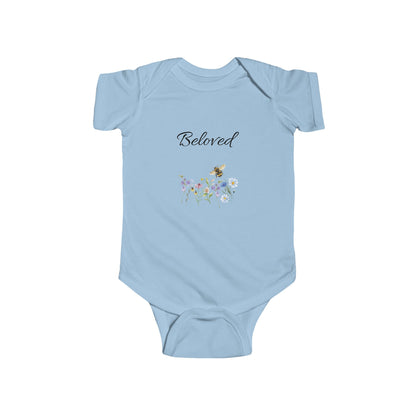 Beloved Floral Infant Bodysuit | Soft Baby Onesie