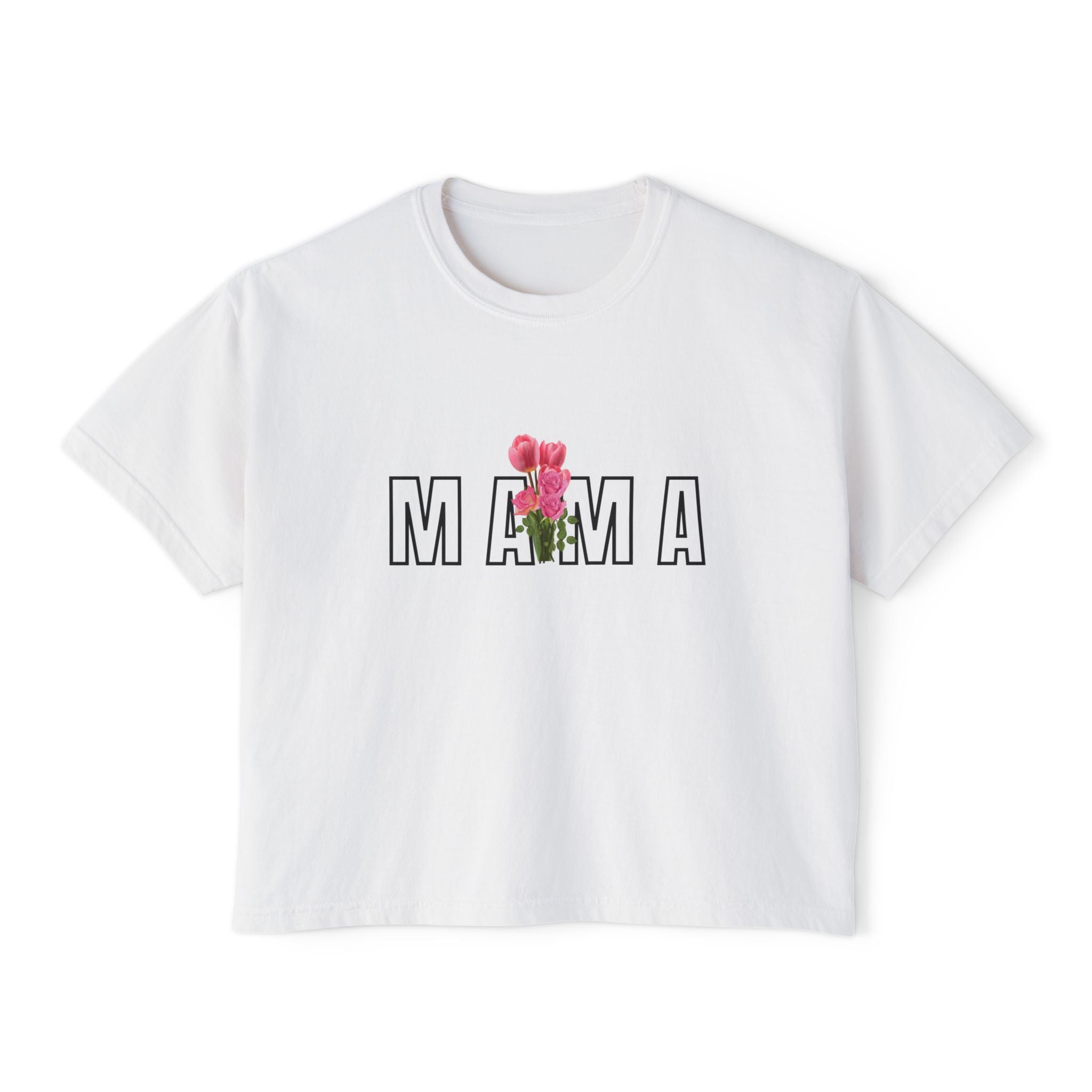 Amy Marie Mama Cropped Tee | Baby Georgi & Me Heritage Collection