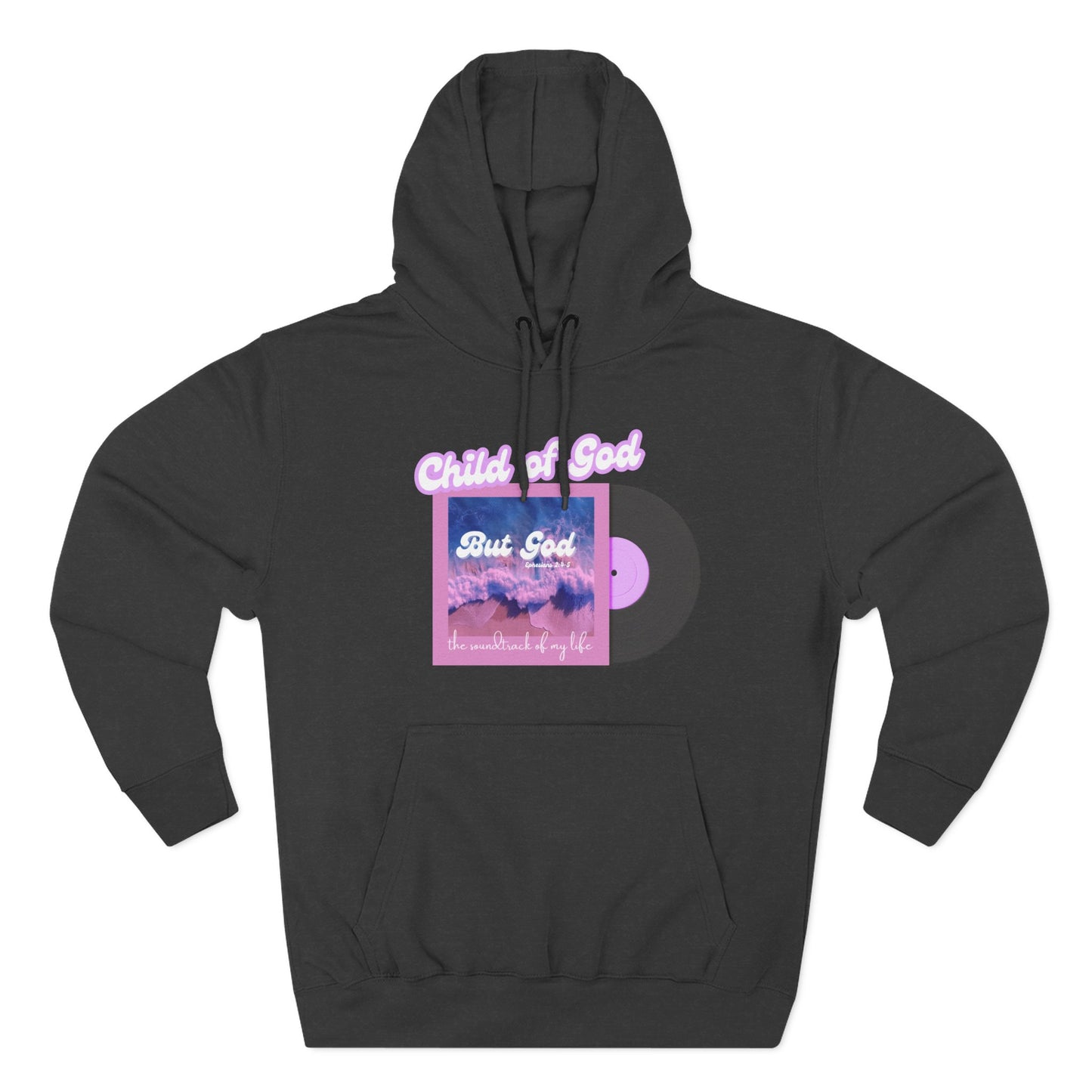 Gospel-Inspired Three-Panel Fleece Hoodie