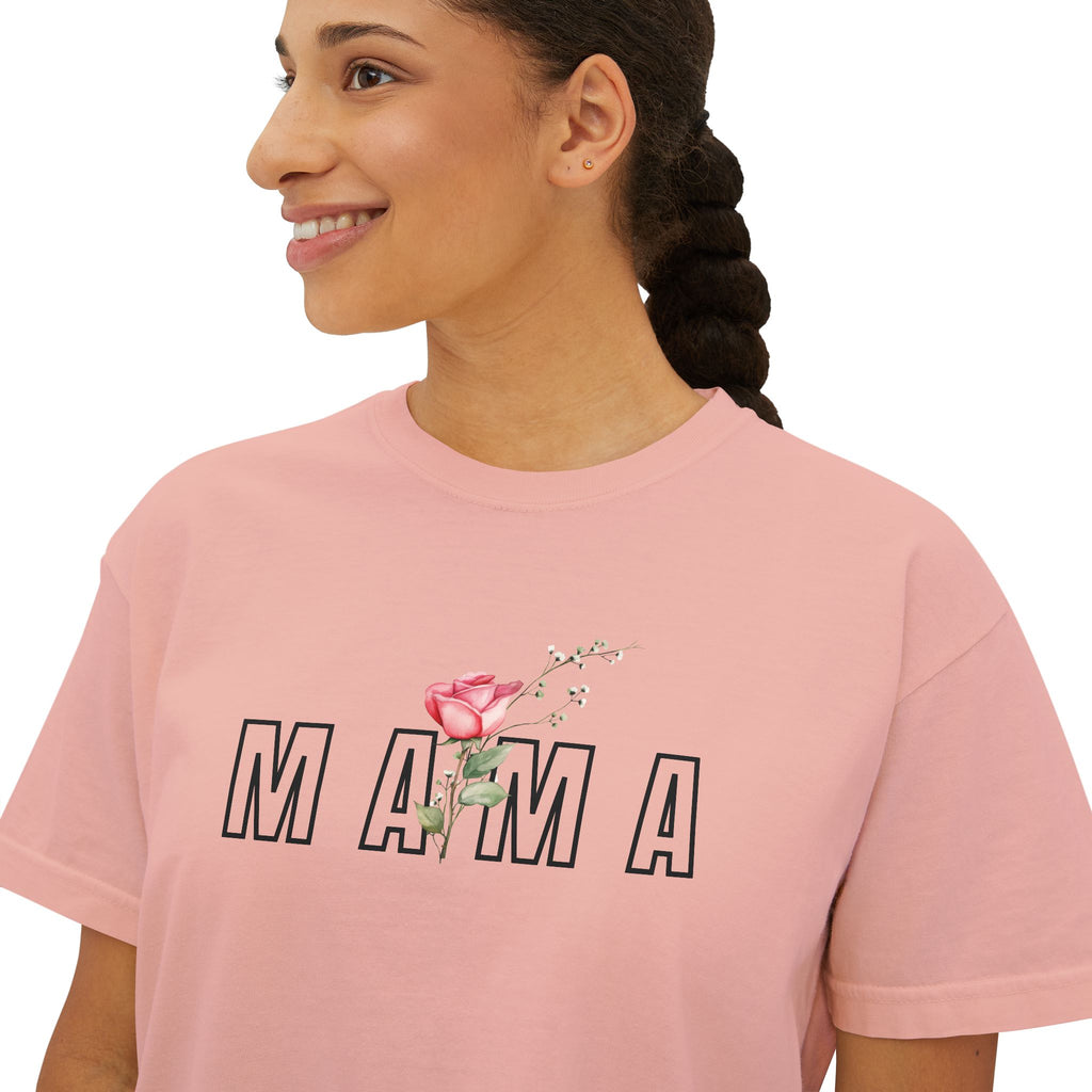 Grace Mama Tee - Floral Mama Shirt – Vintage Mama Tee – Soft Feminine Mom Shirt – Mother’s Day Gift for Mom – Grace Heritage Col