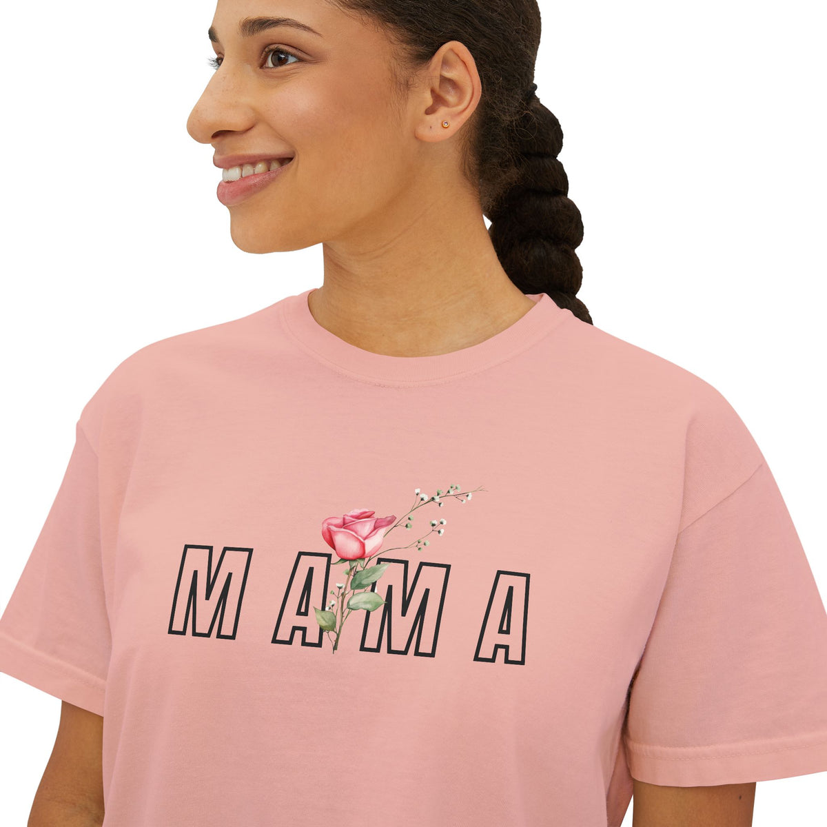 Grace Mama Tee - Floral Mama Shirt – Vintage Mama Tee – Soft Feminine Mom Shirt – Mother’s Day Gift for Mom – Grace Heritage Col