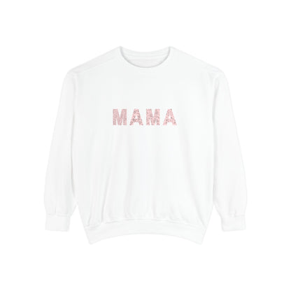 Mama Floral Sweatshirt — Cozy Mom Pullover for Mother’s Day & Everyday