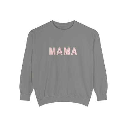 Mama Floral Sweatshirt — Cozy Mom Pullover for Mother’s Day & Everyday