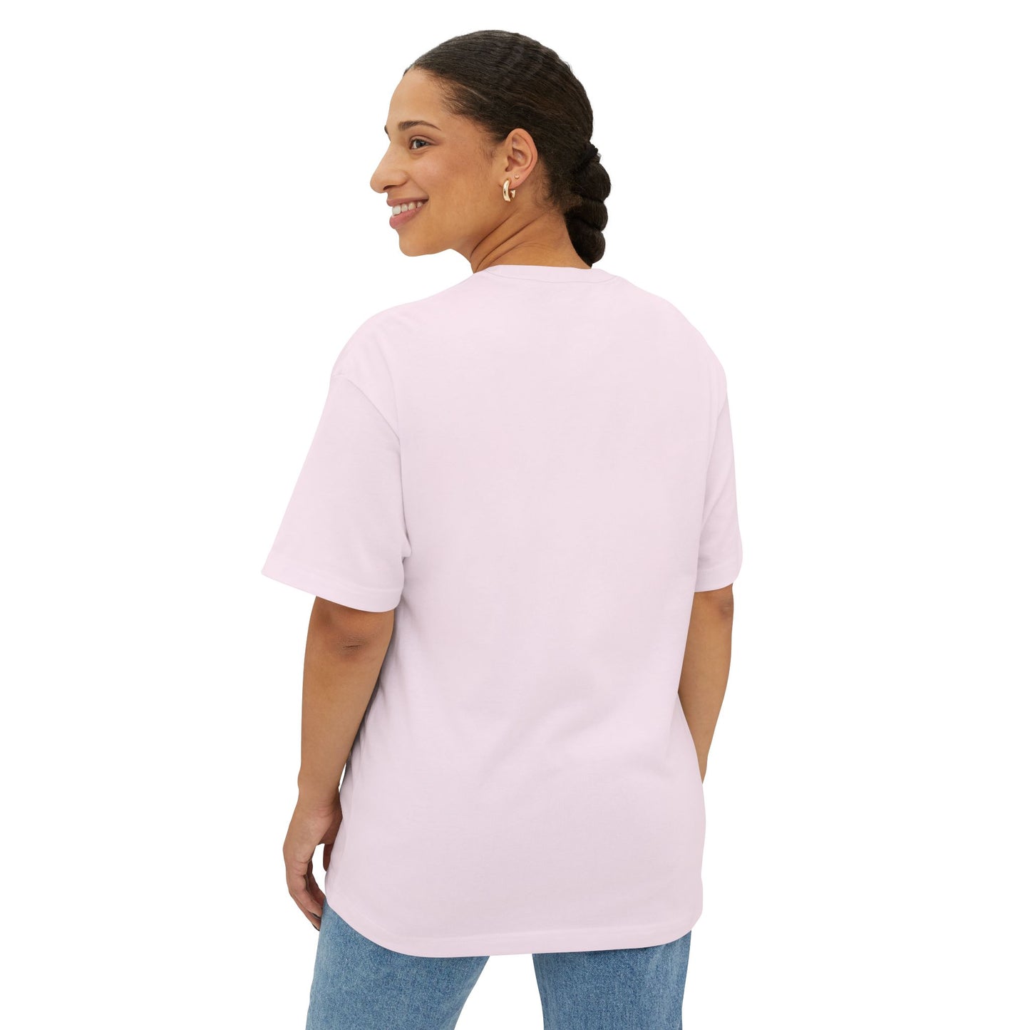Girl Mom Club Graphic Unisex Oversized Tee, Girly Casual Wear, Cute Gift for Her, Spring/Summer Fashion, Relaxed Fit Top