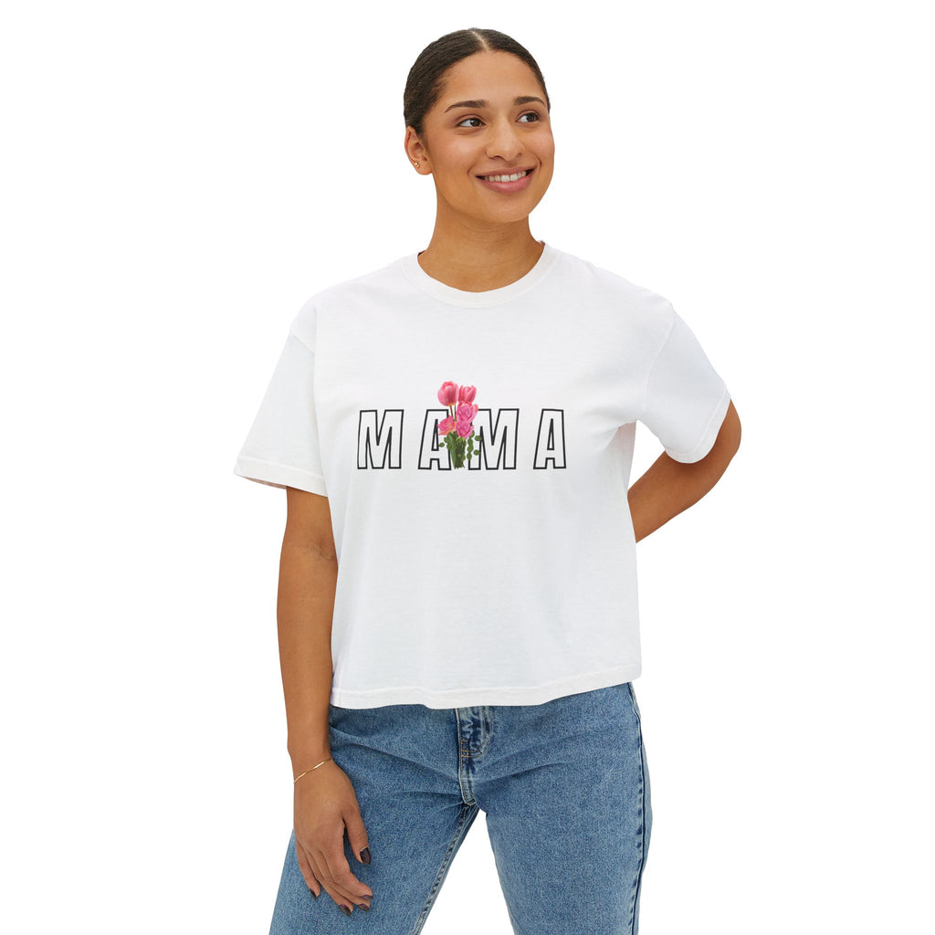 Amy Marie Mama Cropped Tee | Baby Georgi & Me Heritage Collection