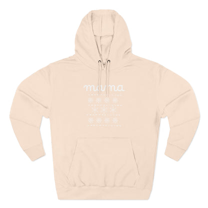 Christmas Mama Three-Panel Fleece Hoodie