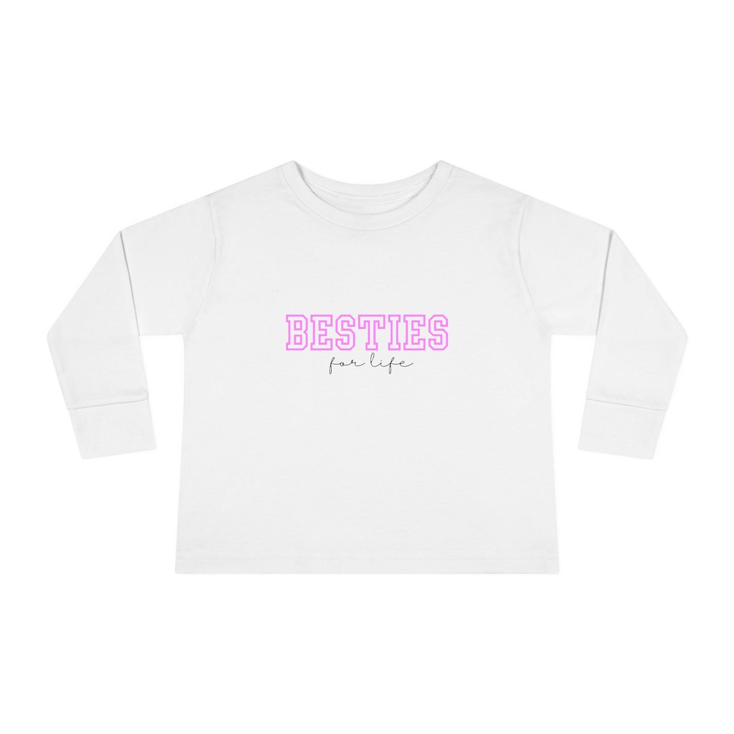 Besties Toddler Long Sleeve Tee | Matching