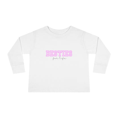 Besties Toddler Long Sleeve Tee | Matching
